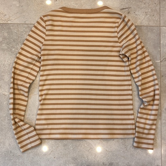 Women’s Aerie Long Sleeve Waffle TShirt - Size S - Picture 7 of 7